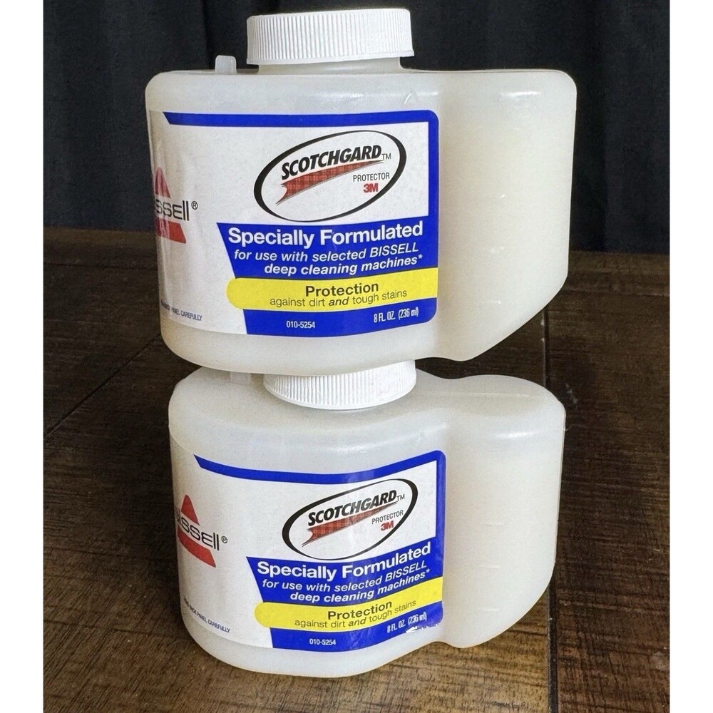 Scotchgard Protector 3M Bissell 8oz Carpet Upholstery Protector Refill New 2 Lot
